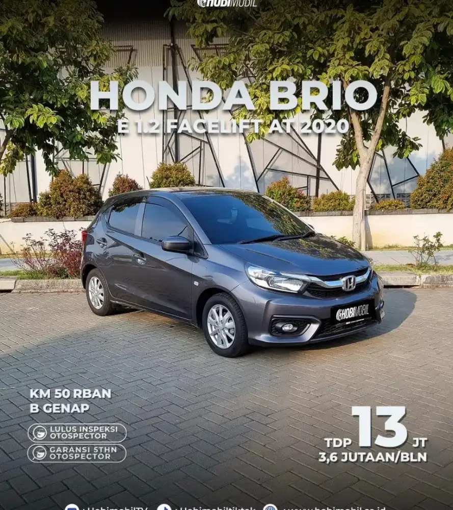Honda Brio E 1.2 Facelift AT Thn 2020