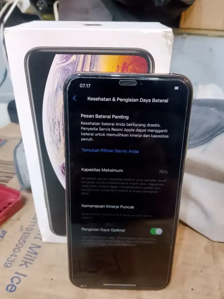 Iphone xs max gold 256gb ex inter