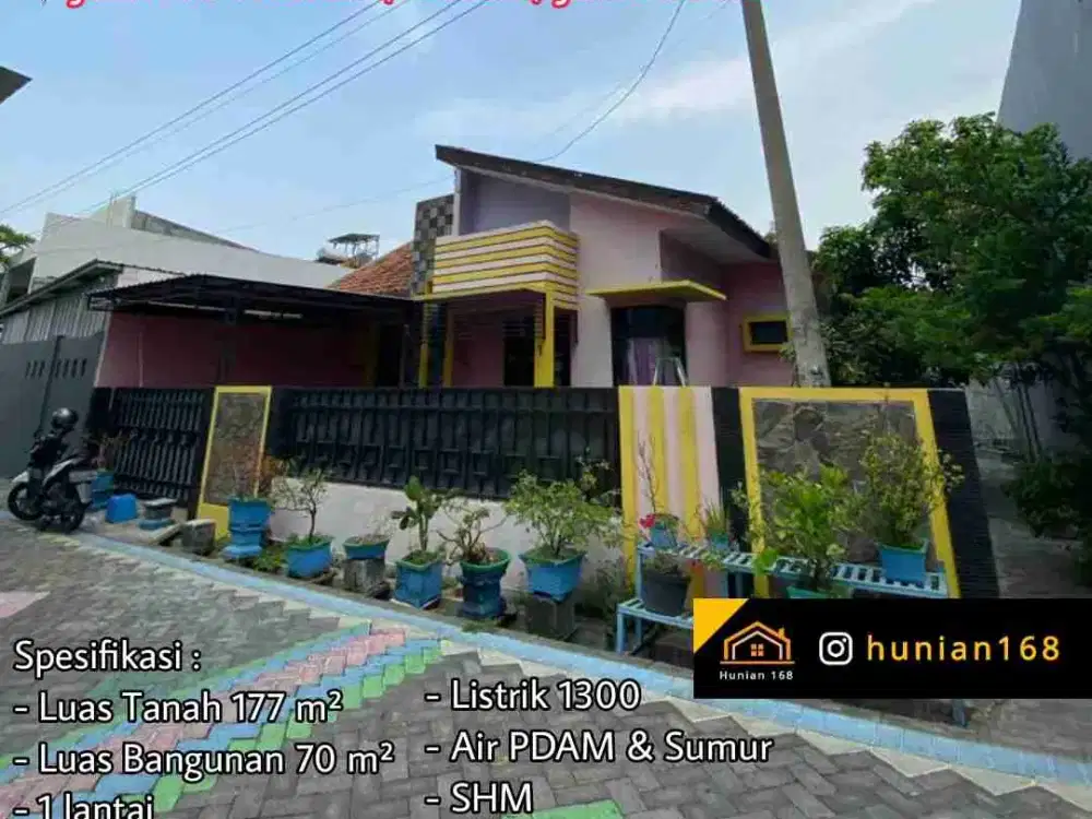 Jual Rumah Gresik Kota Pusat Jalan Raya Wahidin Ra Kartini Kebomas Baru GKB