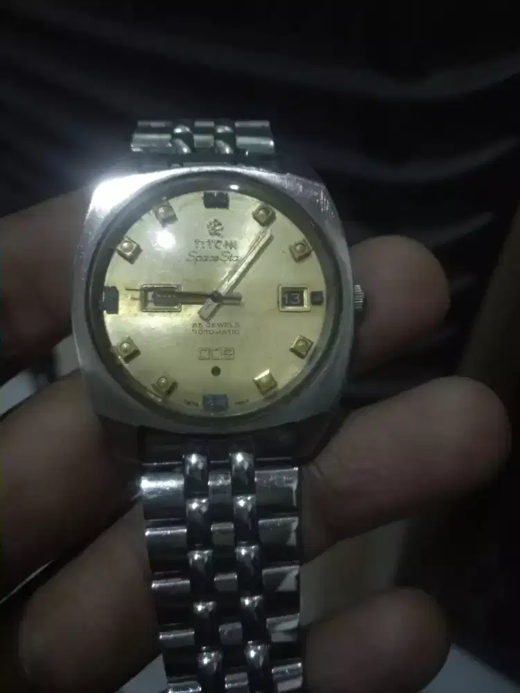 Jam tangan titoni space star 009 original