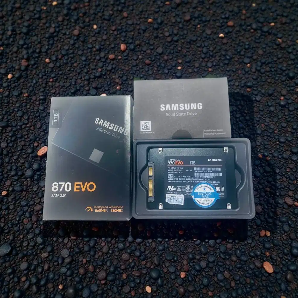Samsung V-Nand SSD 870 EVO 1TB Garansi Resmi Bintang Mas