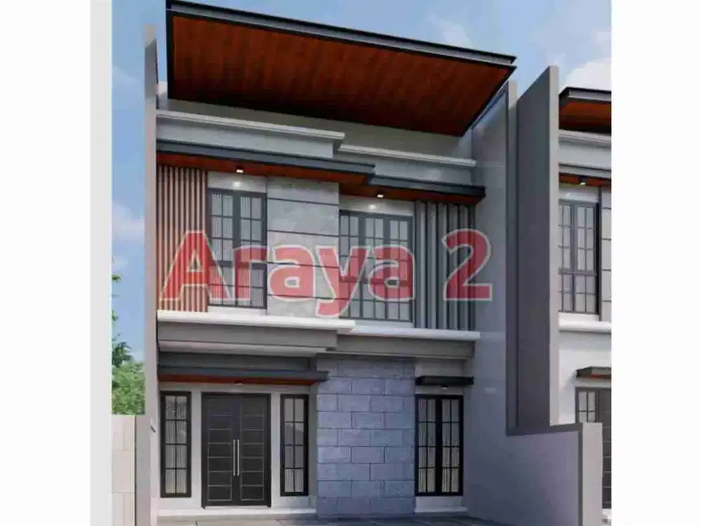 Jual Rumah Baru Gress ARAYA 2 Galaxy Bumi Permai Lebar 7 Surabaya Timur Dekat MEER,ITS,Galaxy Mall,Pakuwon City,Unair