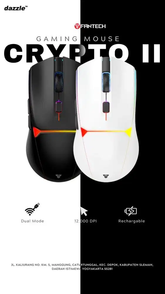 Mouse Gaming Fantech WG7V2