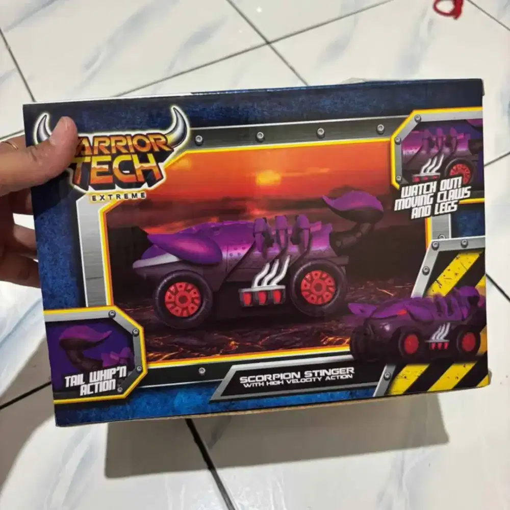 Mainan Mobil Monster Warrior Tech Extreme Toys