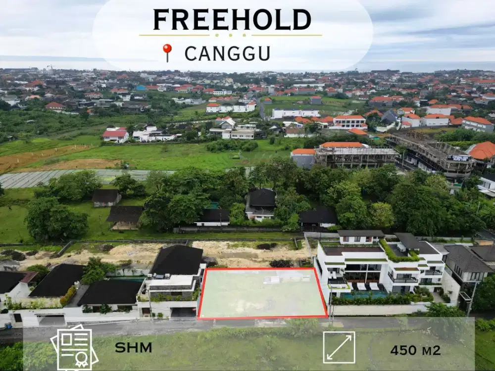 For Sale: Freehold Land in Batu Bolong, Walking Distance to Beach