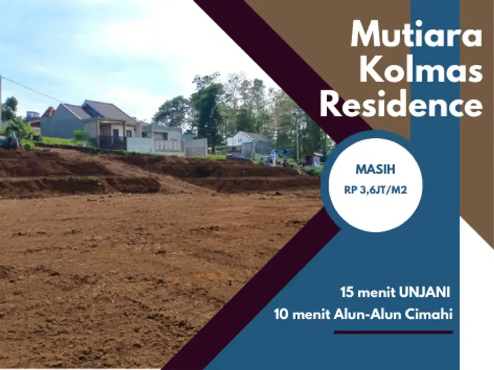 5 MENIT TOL, 156 M² LAHAN! Kavling A2 Cileunyi adalah Solusi Strategis Anda!