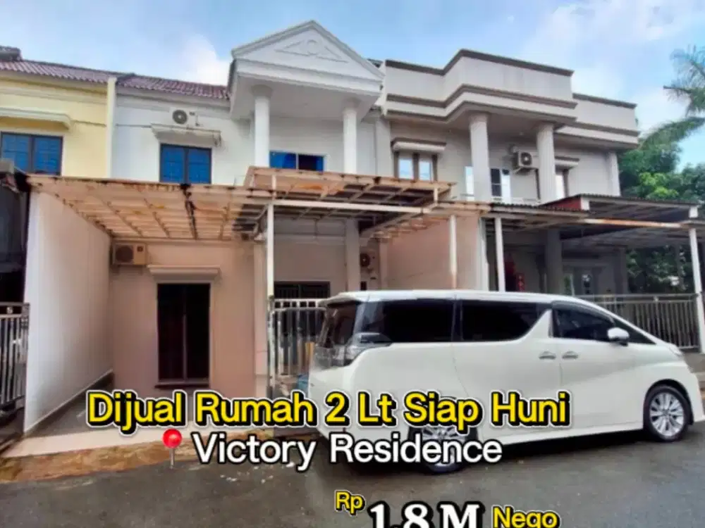 Dijual rumah siap huni full renov di victory residence pasir putih