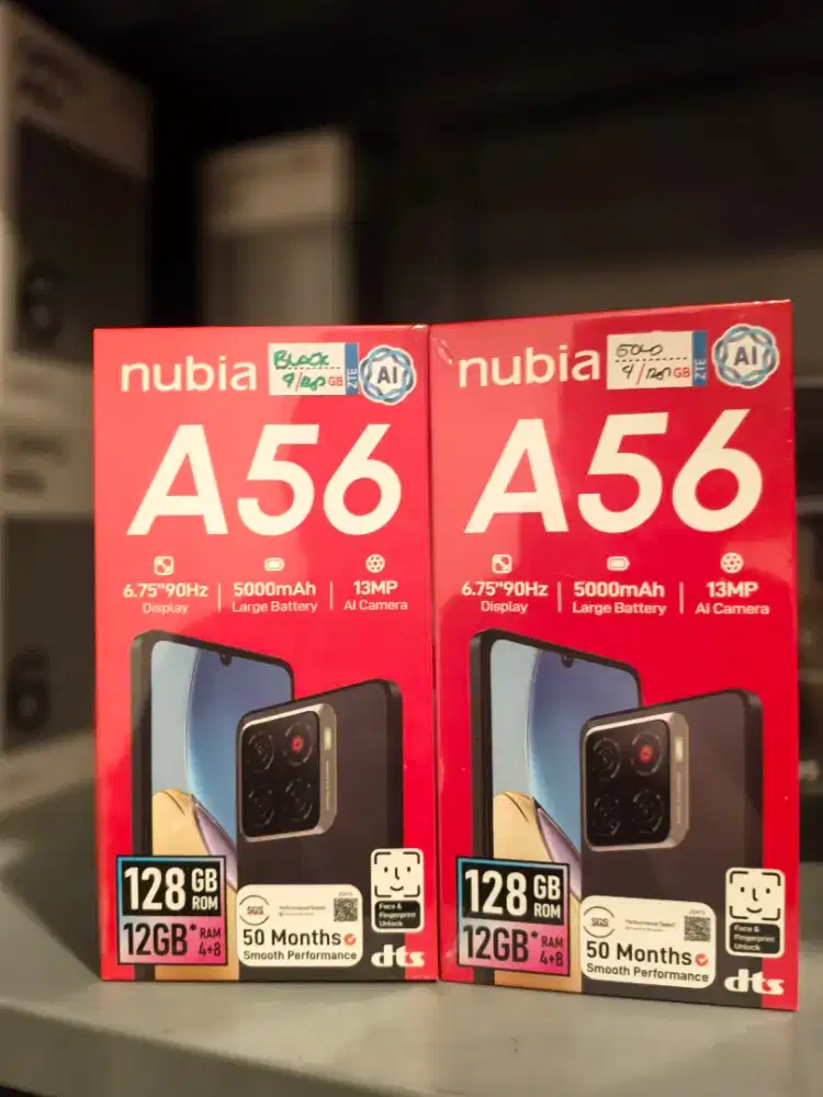 ZTE NUBIA A56 | 4/128GB | GARANSI RESMI‼️
