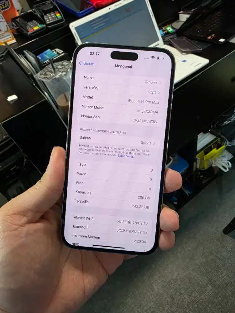 [ Second ] Iphone 14 Pro Max 256GB Ex Garansi Resmi Samsung