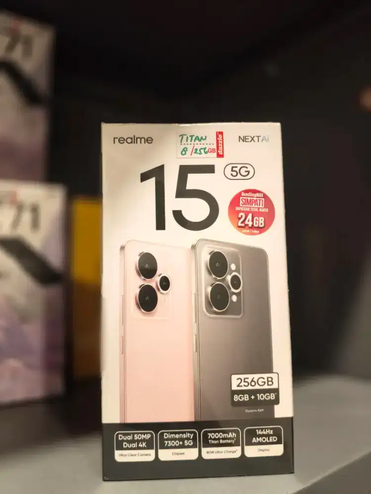 Realme 15 5G Ram 8/256GB Harga Promo Dan Garansi Resmi