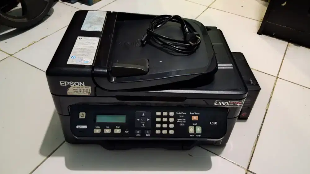 Epson L550 Bahan sesuai foto