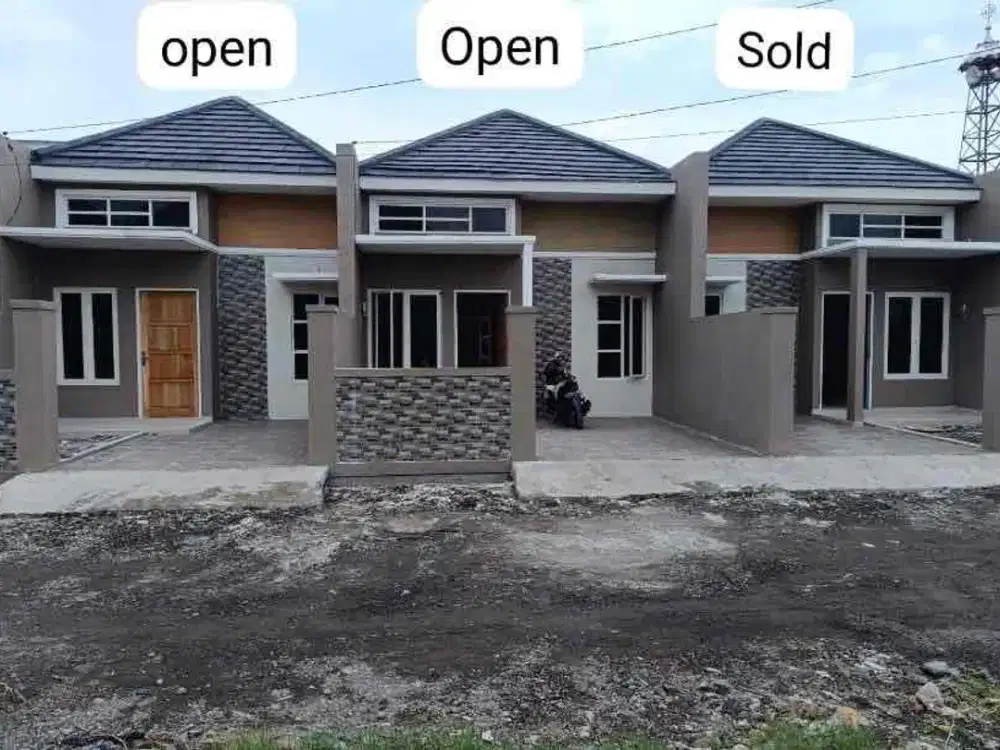 rumah baru 1lt 3 kamar Sedati dekat Sby