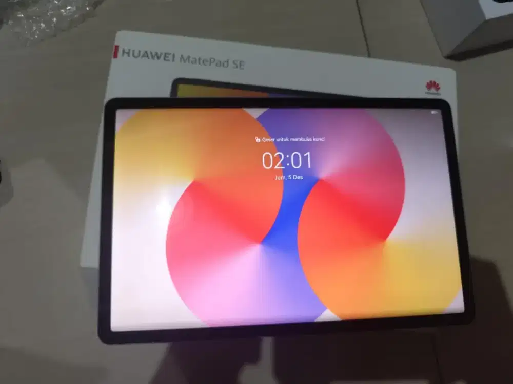 tab huawei matepad se 6/128 fullset like new mulus