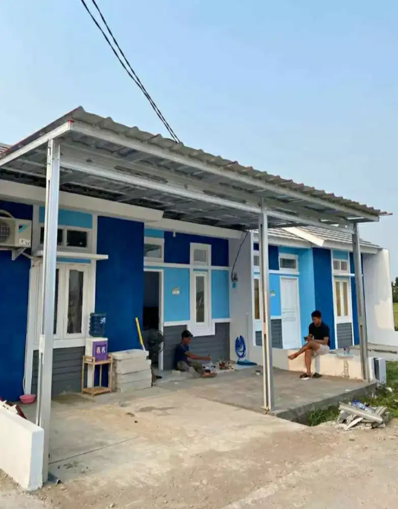 Kanopi galvalum atap spandek