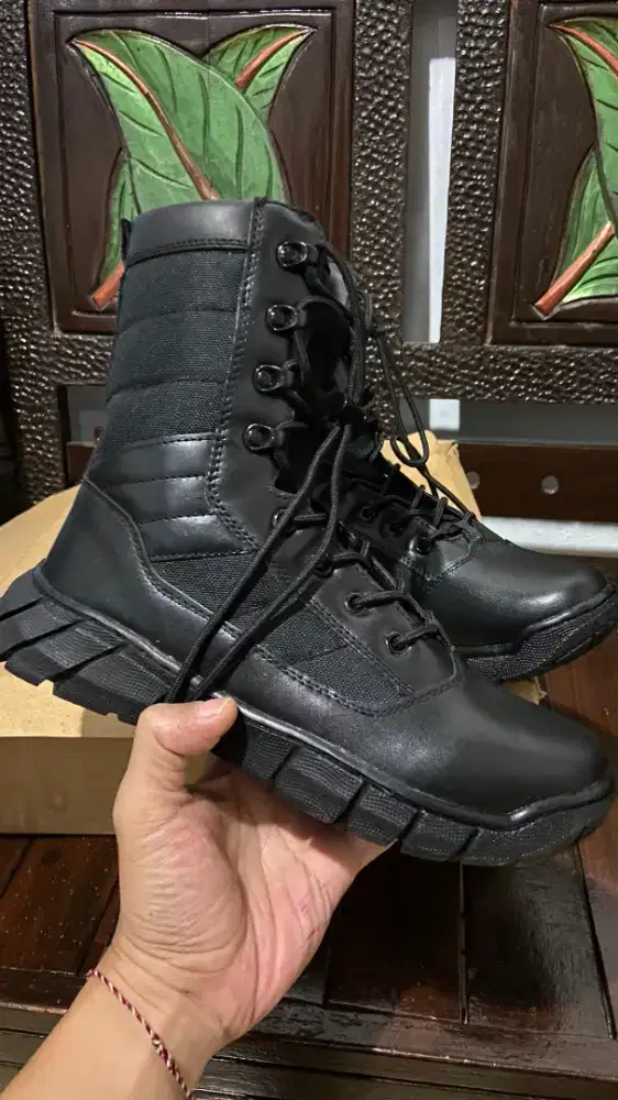 SEPATU PDL SIZE 38 ASLI JATAH POLRI