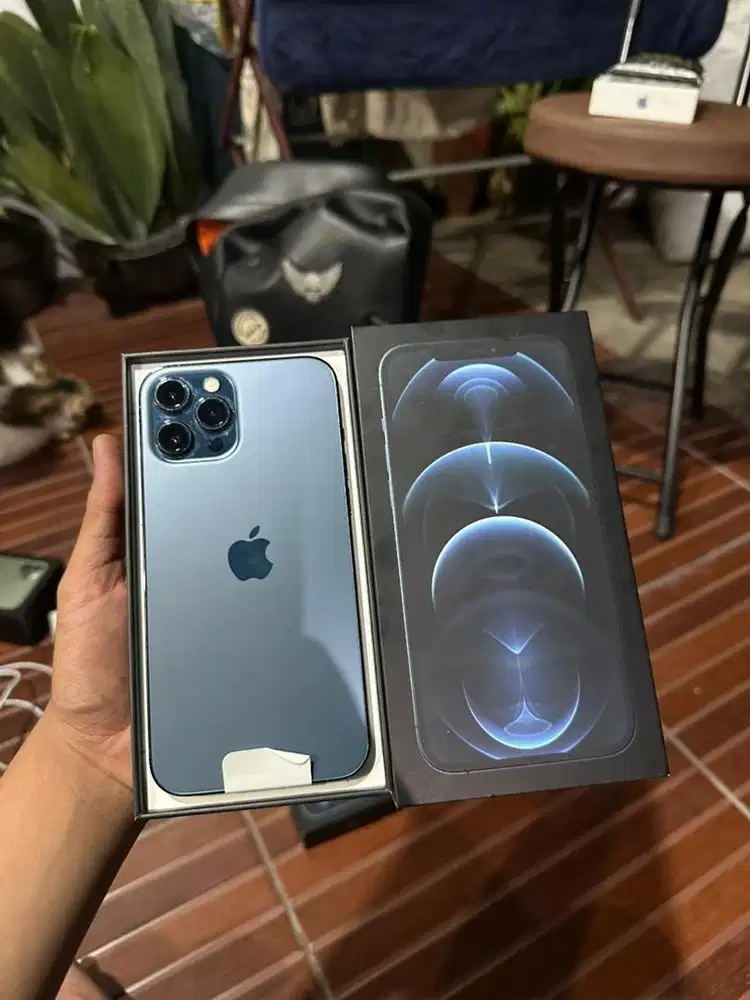 iPhone 12 Promax 256GB iBox ( Pasific Blue )