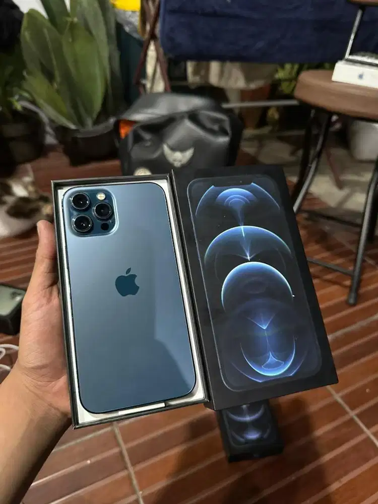 iPhone 12 Promax 256GB iBox ( Pasific Blue )