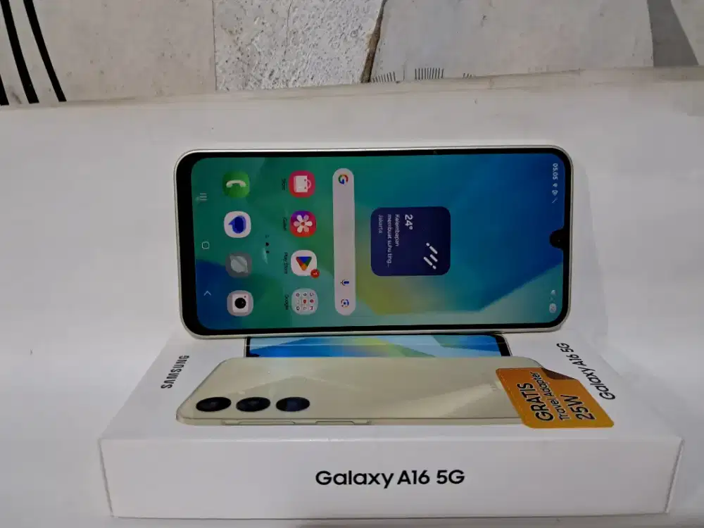 Samsung A16 5G Ram 8/256 GB lengkap normal