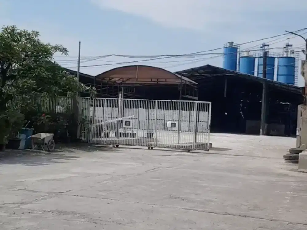 Jual Gudang 3.1Ha di Jakarta, Hanya Hitung luas Tanah 1.3Ha saja, Bonus Bangunan Gudang, Ged Office dan Mes