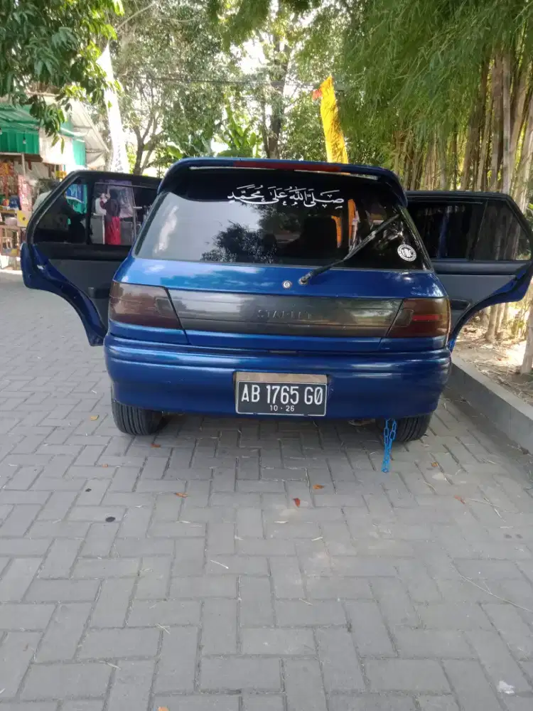 Startlet 93 pajak tertib, siap luar kota