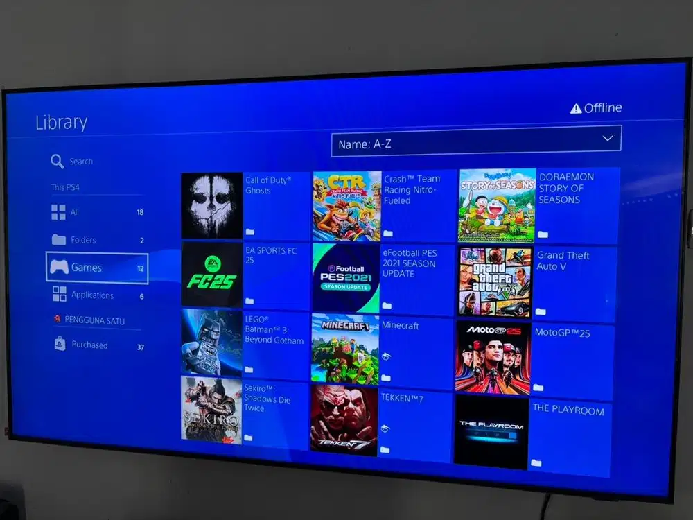 Playstation 4 game clone PES 21 update GTA 5 bisa tanpa internet ps4