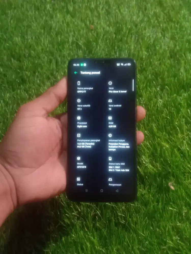 OPPO F7 ( siap antar/cod )