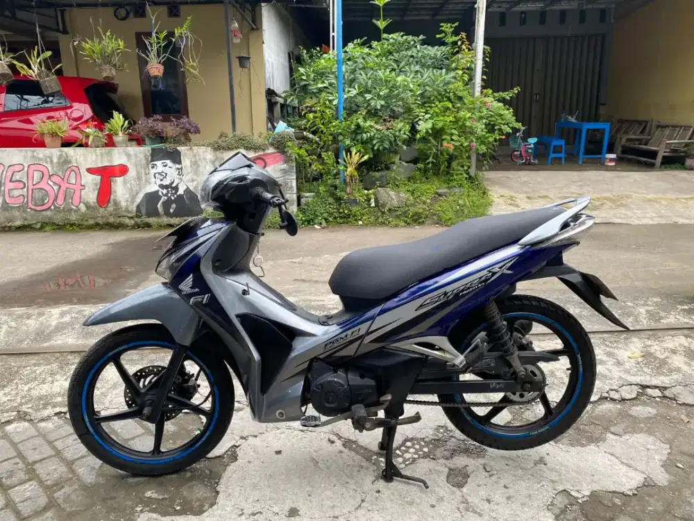 Supra helm in injeksi thn 2012 plat AB kota