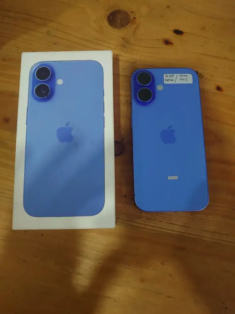 Iphone 16 128 ibox ultra marine bh 100 grs on november 2026