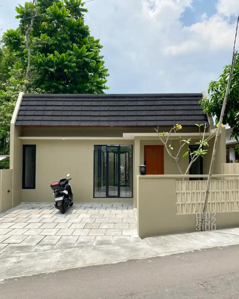 Rumah Cantik Minimalis Jalan Kaliurang timur Pasar Gentan 10 menit UII