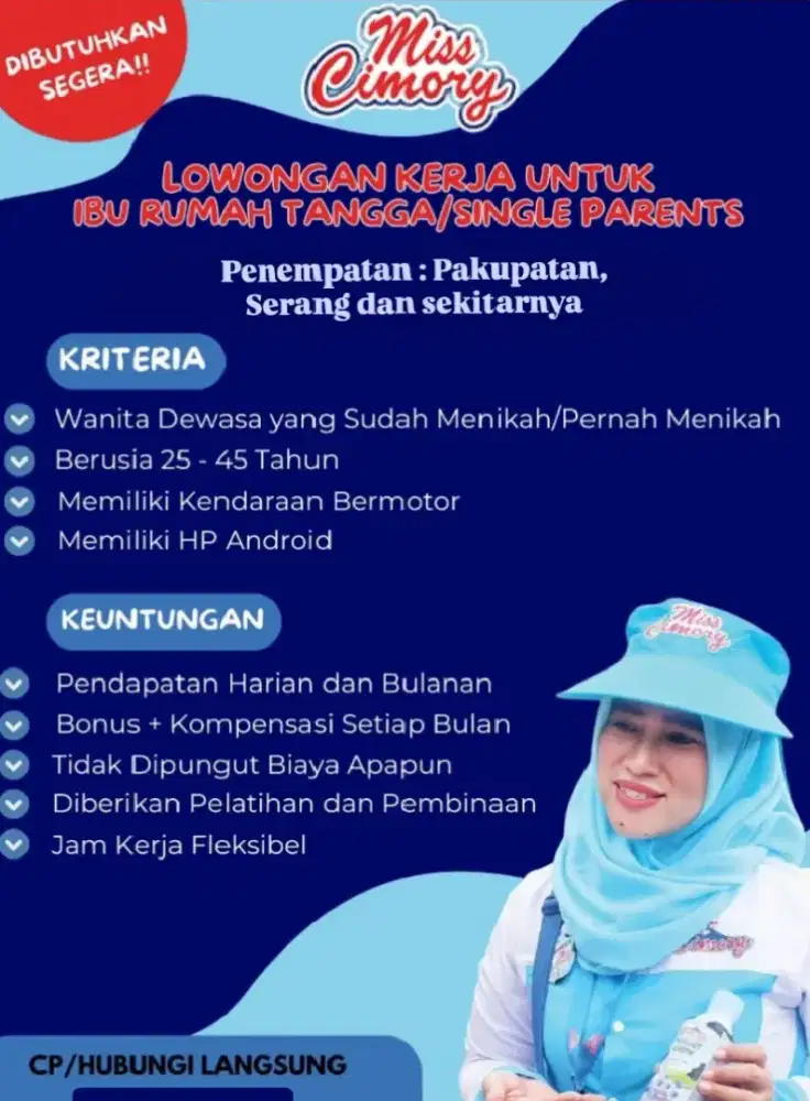 Lowongan Miss Cimory
