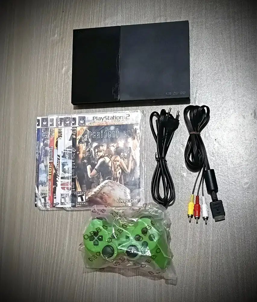 Ps2 slim/tipis kaset (bekas)