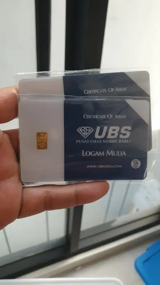 Emas UBS 0,5 0.5 gr gram press Surabaya Sidoarjo Gresik sekitarnya