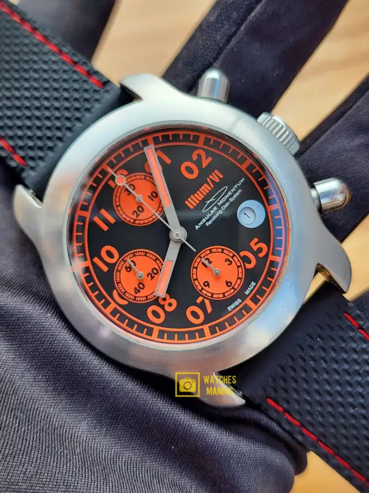 Jam Tangan Luxury Original Angular Momentum Chronograph Automatic Swis
