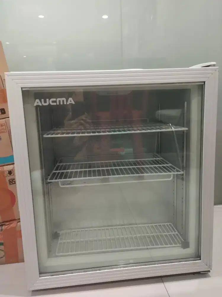 Aucma Upright Showcase Glass Door 87 Liter SD92-SBID