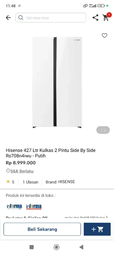 SBS HISENSE berkualitas