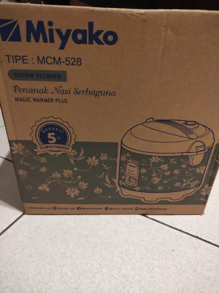 Dijual rice cooker baru