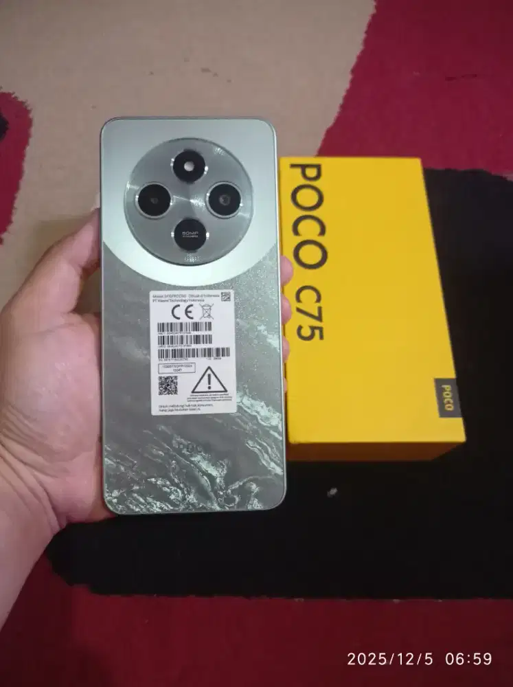 BISMILLAH POCO C75 RAM 8/256 FULSET NOMINES