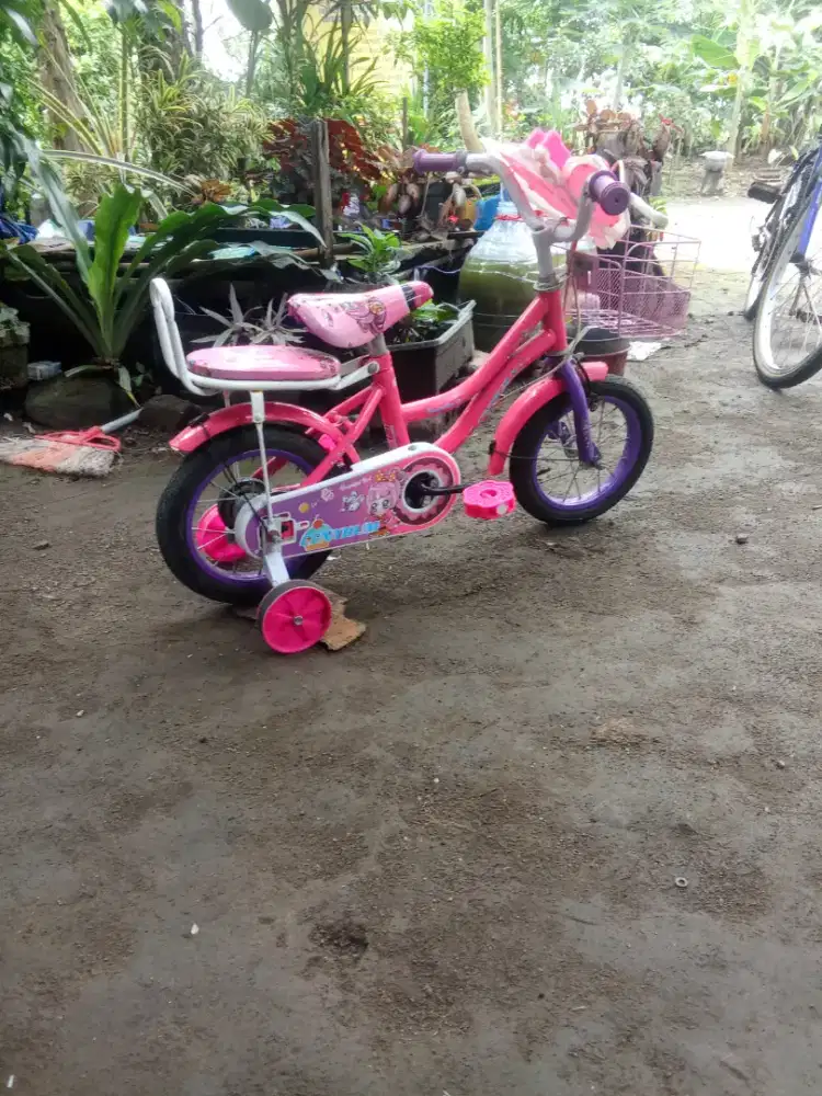 Sepeda 12 San centrum siap pakai