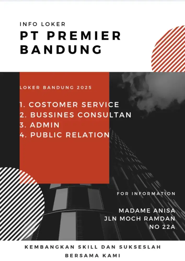 LOKER BANDUNG 2025