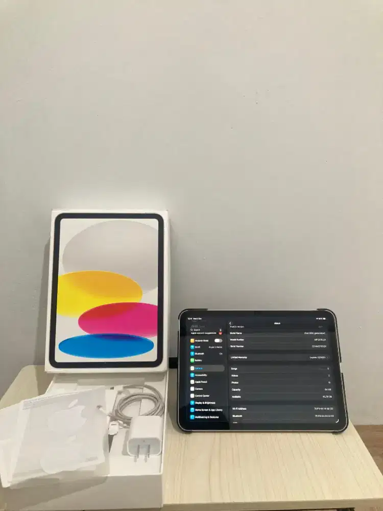 iPad Gen 10 Fullset Mulus Masih Garansi
