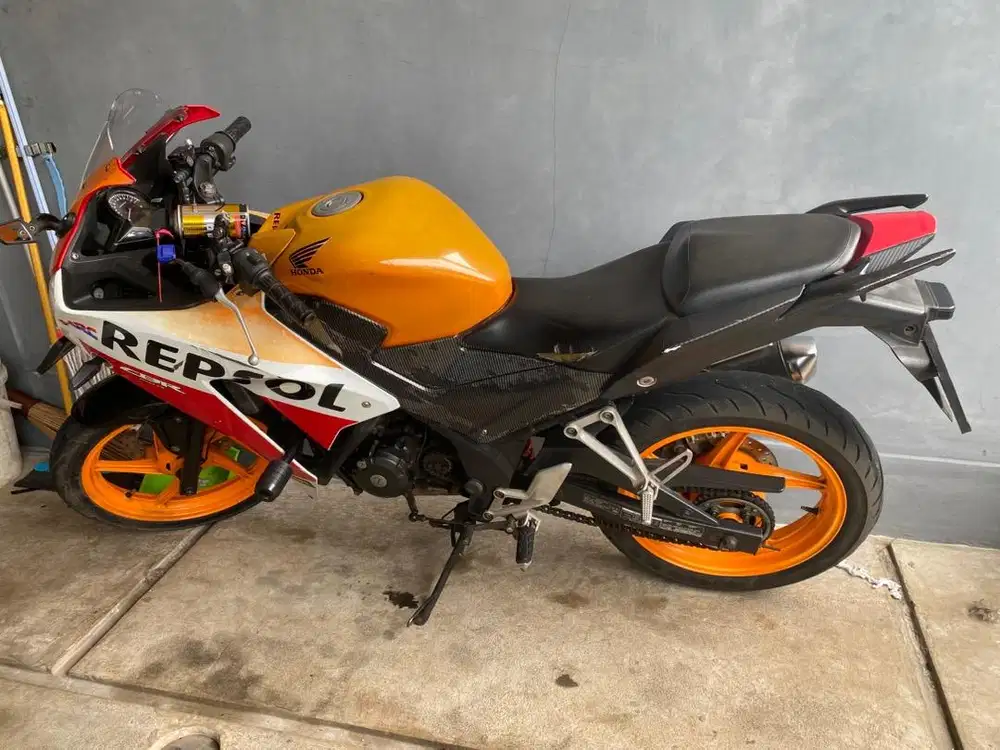 CBR REPSOL 2015 KALENG PANJANG 2030 PAJAK PANJANG MESIN HALUS