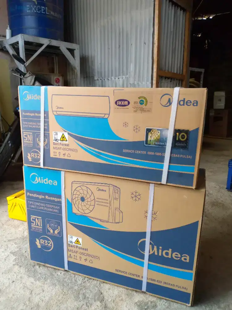 AC Midea 1 PK bergaransi