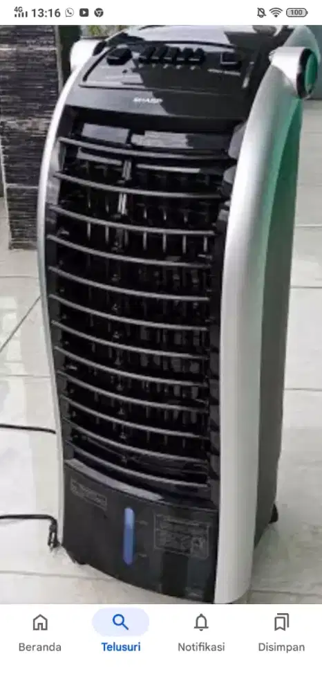 Air cooler pendingin ruangan Sharp di jual cepat