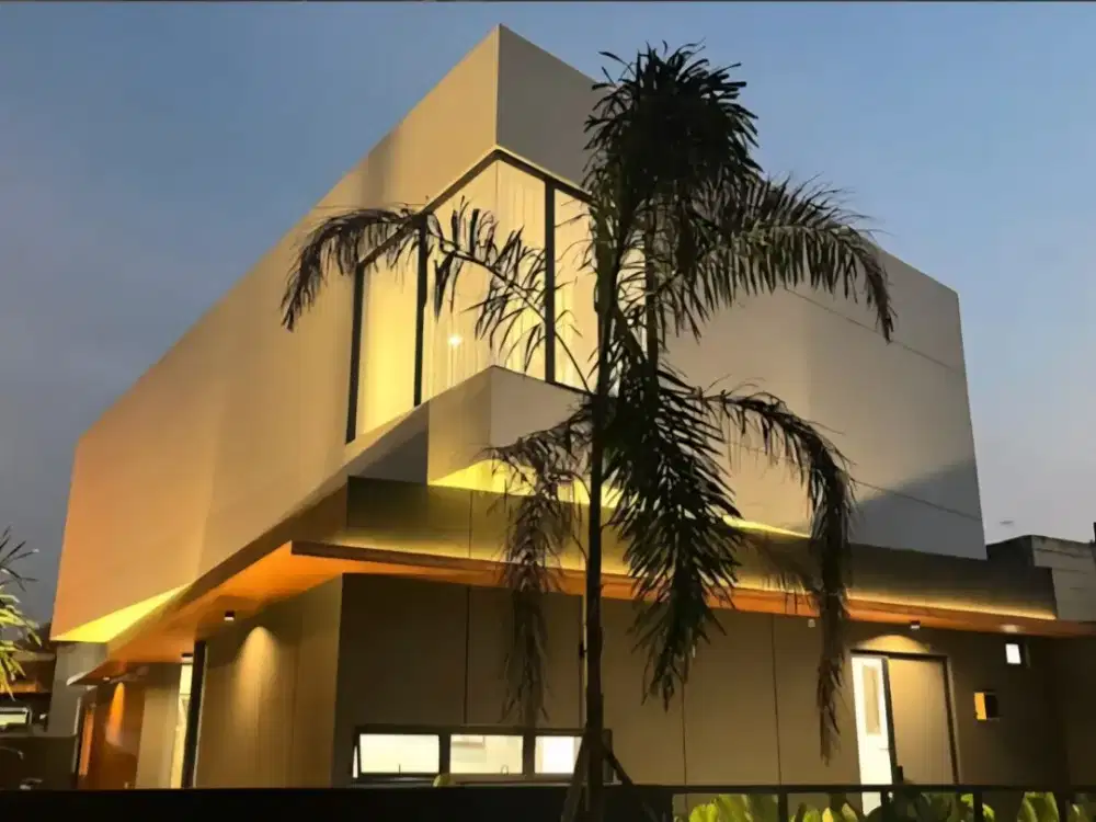 Dijual Rumah Hoek Bangunan Mandiri Baru Selesai Renov di Kencana Loka BSD City