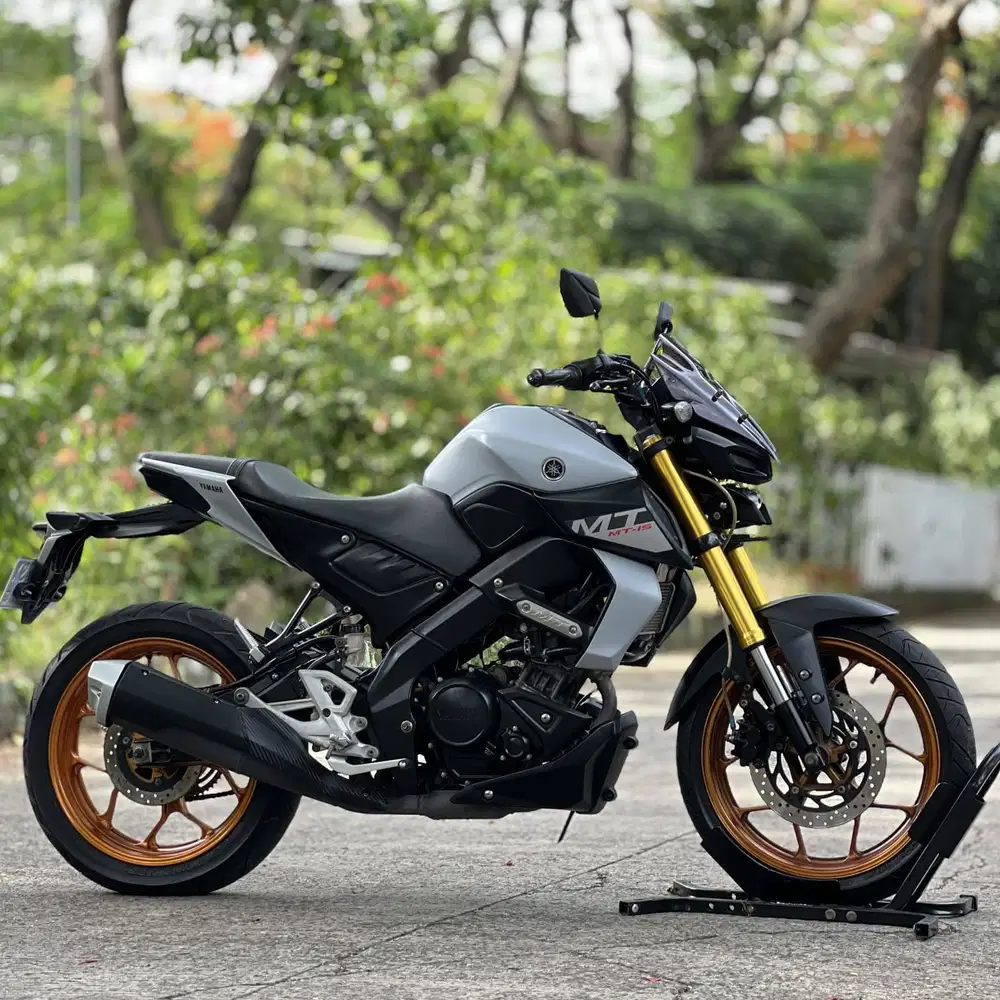 YAMAHA MT15 2019 GREY KM LOW PAJAK PANJANG KAYAK BARU