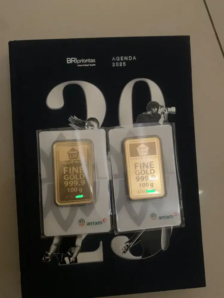Emas Antam Logam Mulia 100 gram 2025/2024