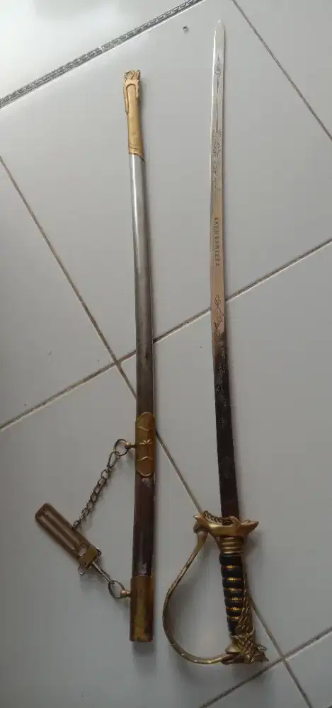 Pedang Ori Bahan Stainless