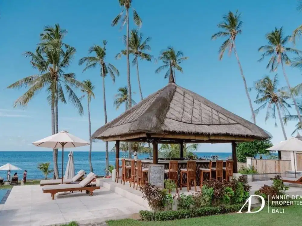 LEASEHOLD |BEACHFRONT DIVE RESORT FOR SALE - TULAMBEN, BALI