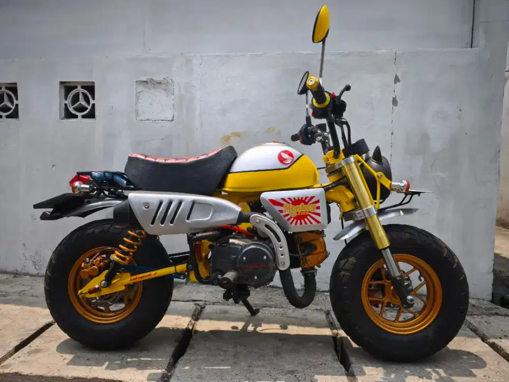 Honda Monkey Custom Mesin Karisma Th.2003 Full Restorasi Surat Lengkap