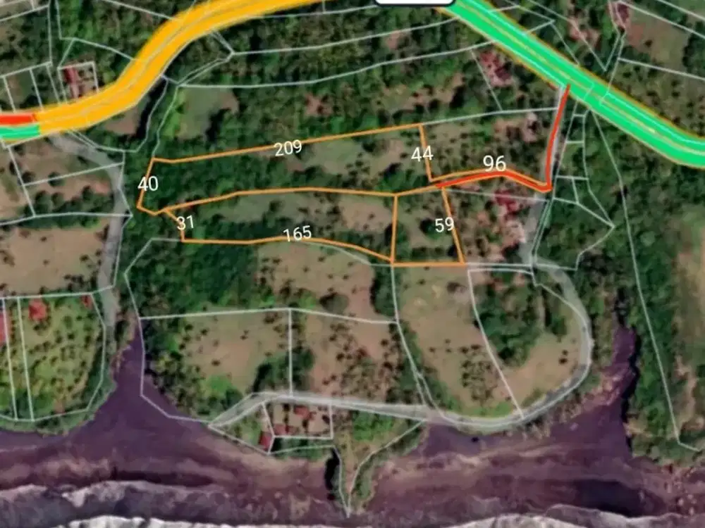 TANAH DENGAN OCEAN VIEW BONIAN TABANAN BALI